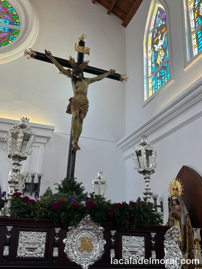Cristo Crucificado en la Iglesia de La Cala del Moral
