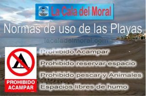Normas de uso de las Playas de La Cala del Moral