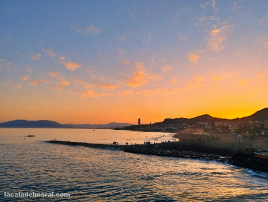 Puesta de Sol en La Cala del Moral - Sábado 21 de Octubre de 2023