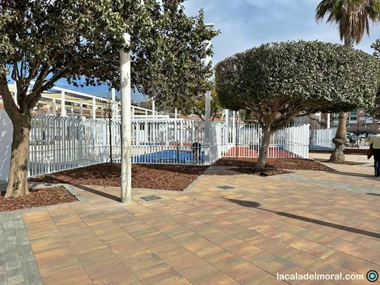 Cerramiento del Parque Baluma en La Cala del Moral