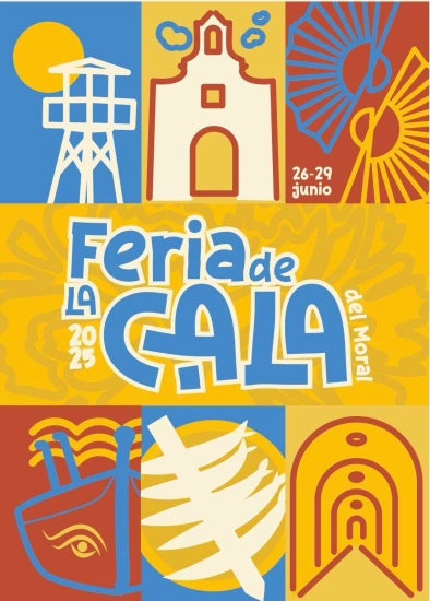 Cartel de la Feria de La Cala del Moral 2025