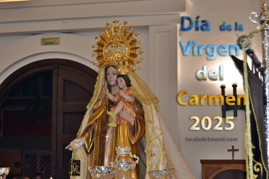 Procesión del Día de la Virgen del Carmen en La Cala del Moral