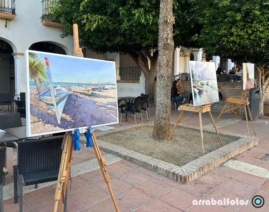 Concurso de pintura en la Semana Sociocultural de La Cala del Moral
